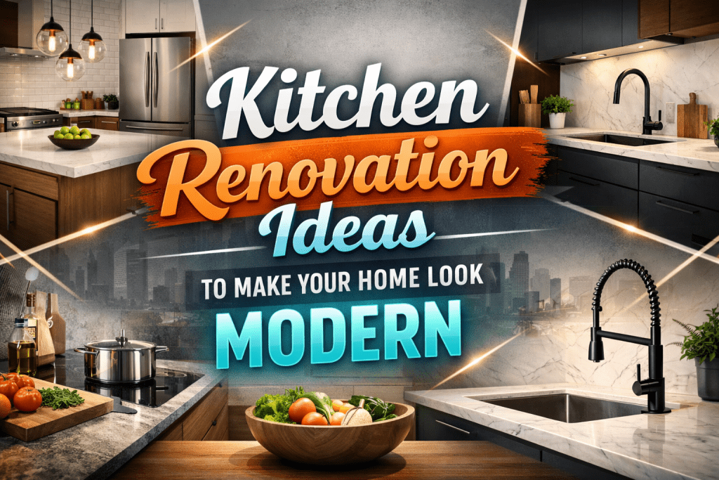 Kitchen Renovation Ideas to Make Your Home Look Modern
