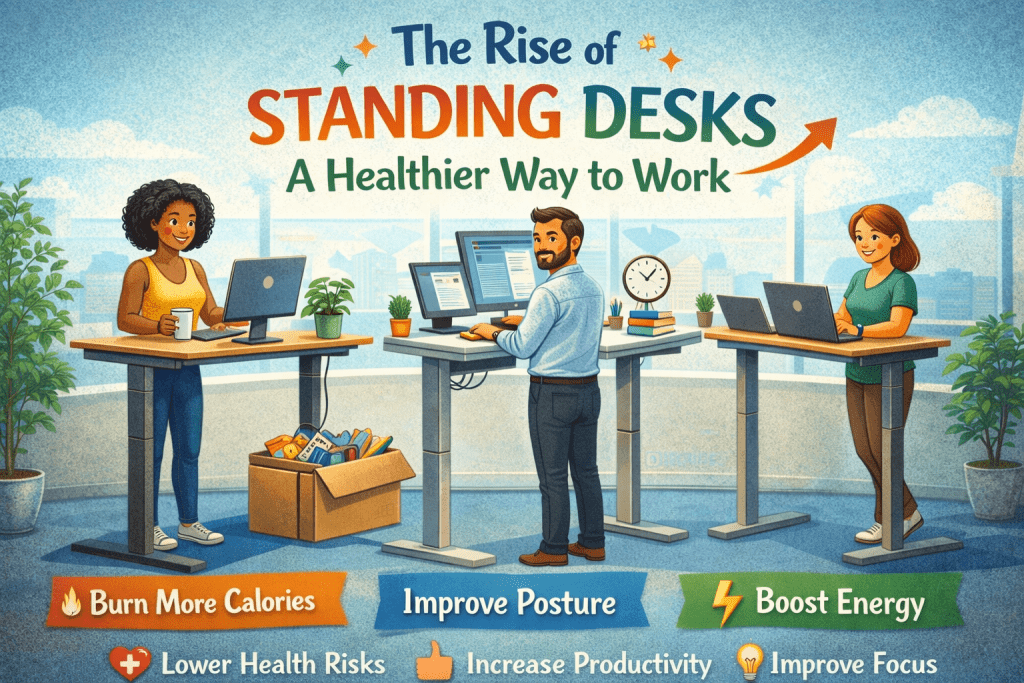 The Rise of Standing Desks: A Healthier Way to Work The Rise of Standing Desks