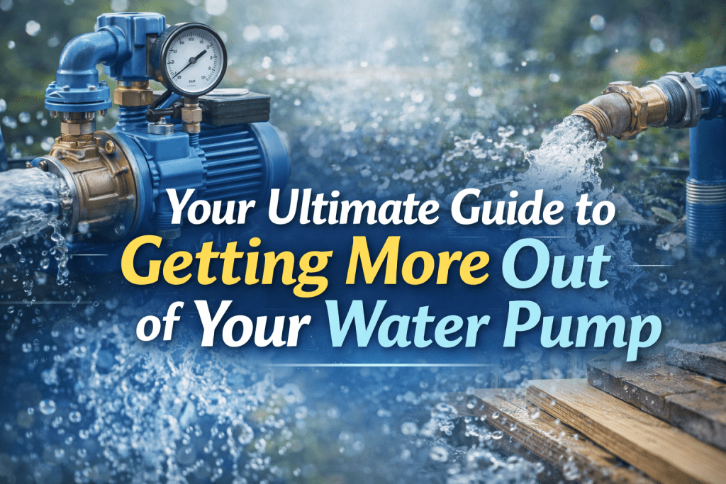 Guide to Getting More Out of Your Water Pump