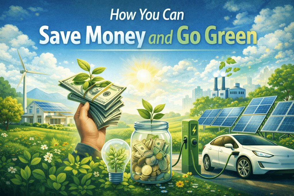 save money and go green