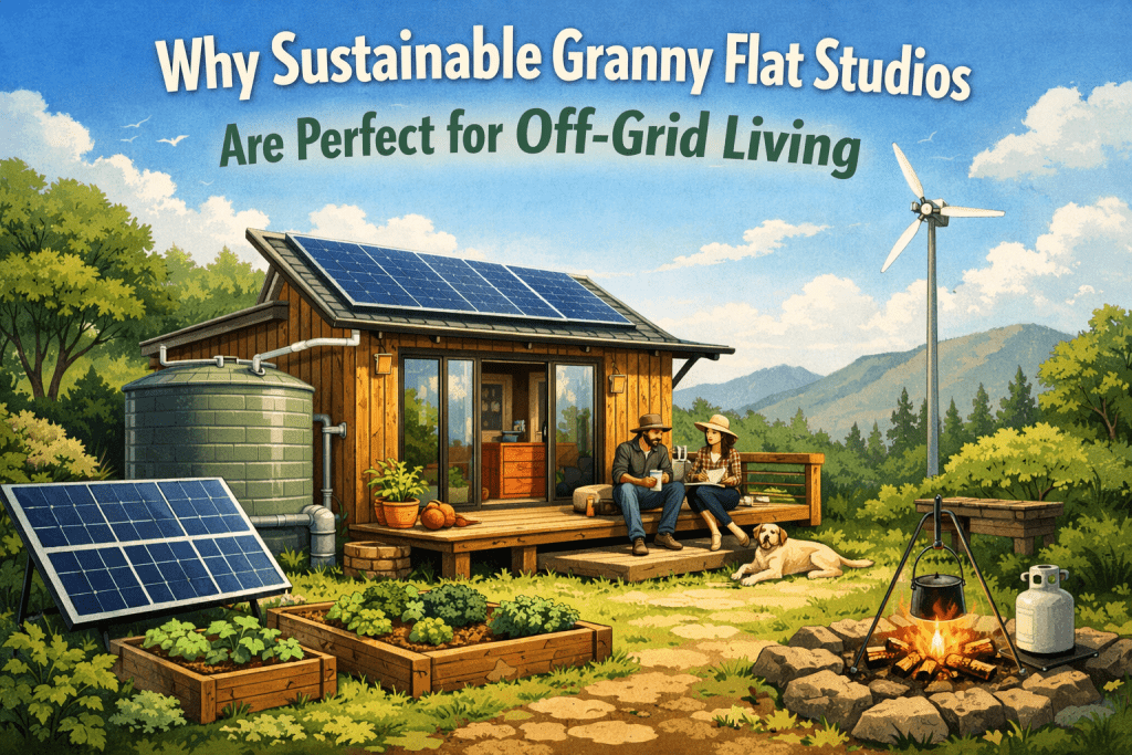 Sustainable Granny Flat Studios