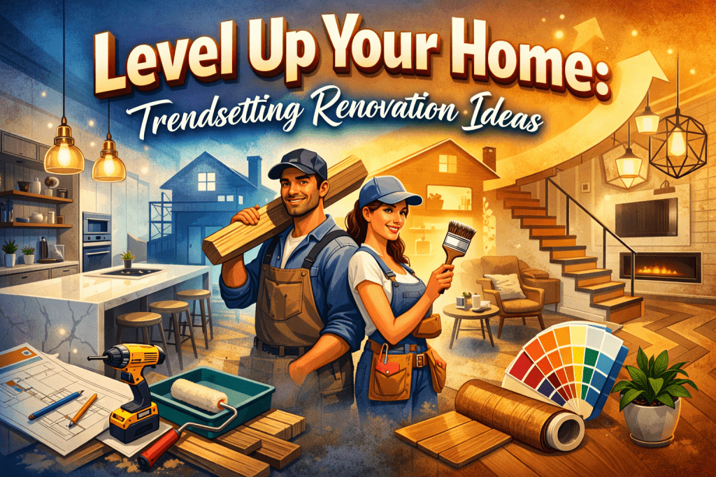 Level Up Your Home: Trendsetting Renovation Ideas Trendsetting Renovation Ideas